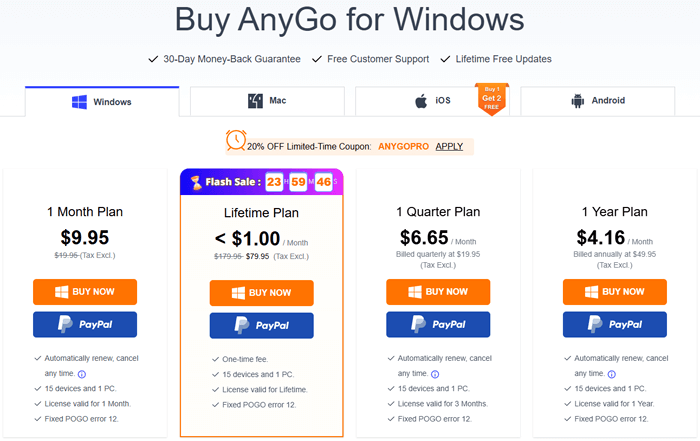 itoolab anygo windows price