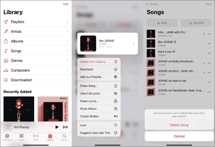 eliminar canciones duplicadas de Apple Music