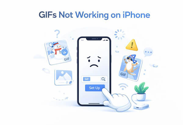GIF tidak berfungsi di iPhone
