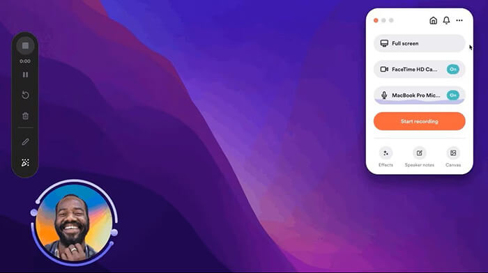 loom - MacBook için en iyi ekran kaydedici