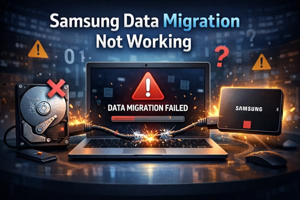 migrazione dati samsung non funzionante