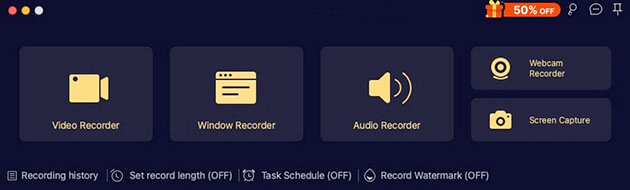 video kayıt modunu seçin