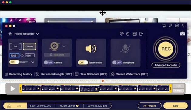 Mac'te ekran kaydedici kullanarak ekran kaydı yapma