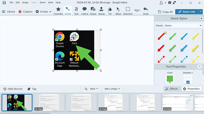 snagit - Mac için en iyi ekran kaydedici