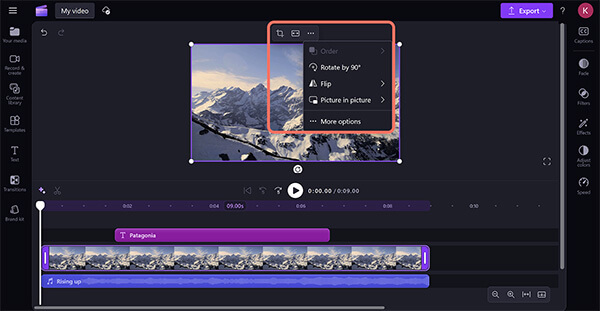 Clipchamp – Bildschirmaufzeichnungssoftware