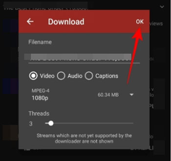 使用 Newpipe 将 YouTube 视频保存到 Android 设备