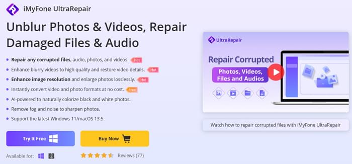 imyfone ultrarepair Testbericht