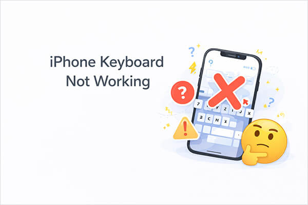iphone keyboard not working