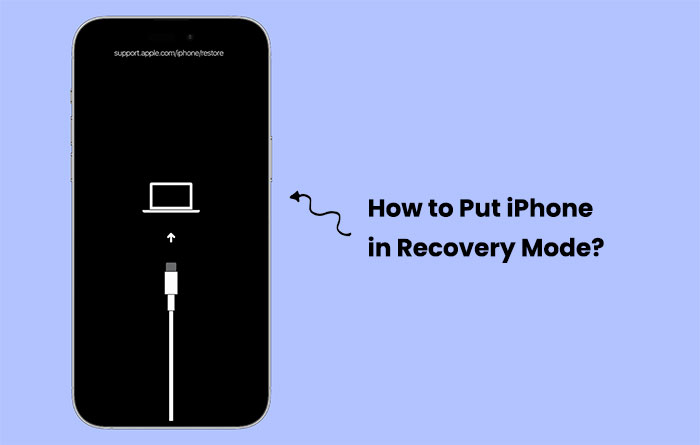 iPhone'u kurtarma moduna alın
