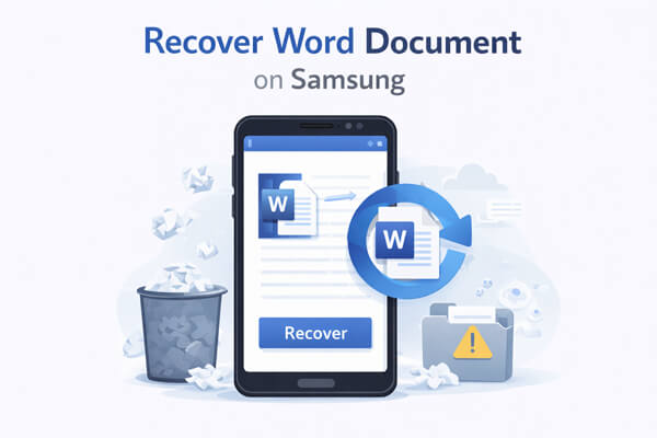 Récupérer un document Word sur Samsung