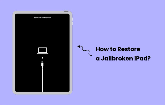 Memulihkan iPad yang sudah di-jailbreak