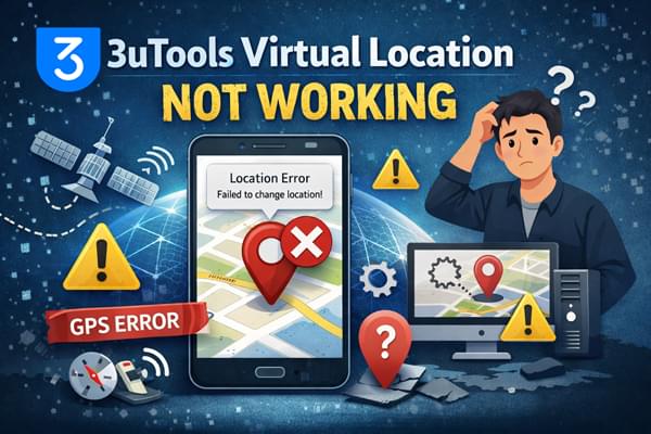 3utools virtual location not working
