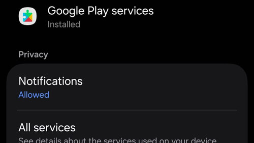 fix google account action required - disable google play service notificatio