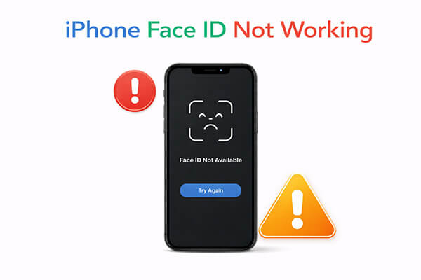 Il riconoscimento facciale dell'iPhone non funziona