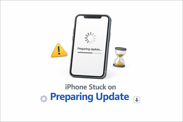 iPhone hängt bei der Update-Vorbereitung fest