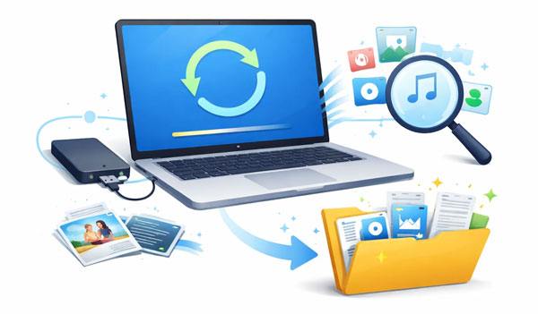 Datenwiederherstellung nach Systemwiederherstellung