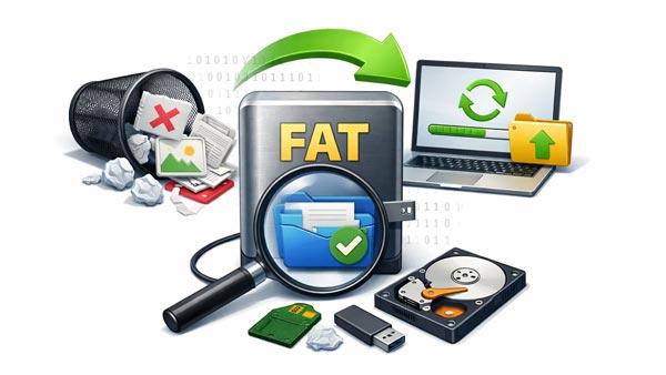 Silinen FAT dosyaları nasıl kurtarılır?