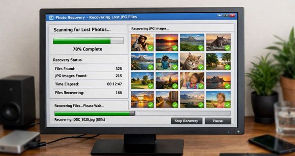 kayıp jpg resimlerini geri al