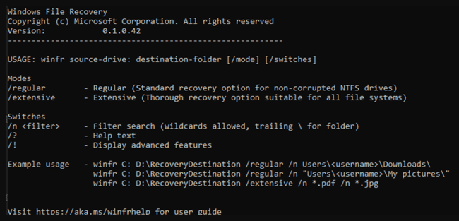 使用 Windows 檔案復原功能恢復已刪除的 jpg 和 jpeg 照片
