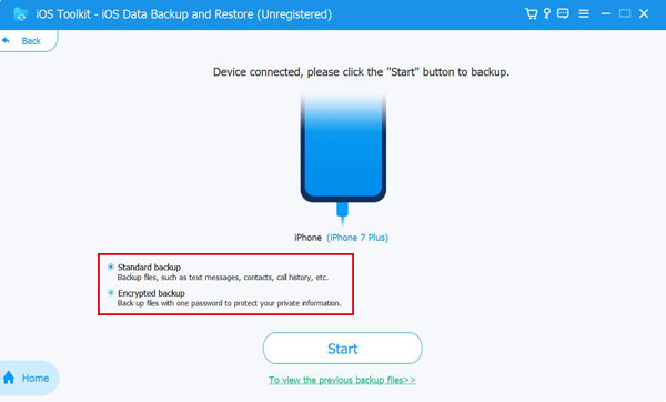 4easysoft iOS Veri Yedekleme ve Geri Yükleme programını kullanarak iOS verilerinizi yedekleyin.