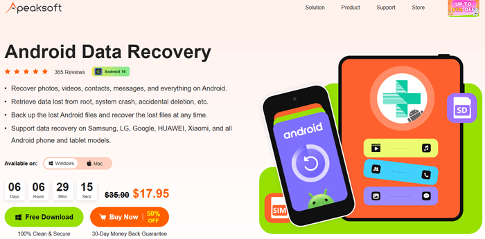 apeaksoft android data recovery review