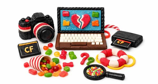 восстановление данных с карты CF