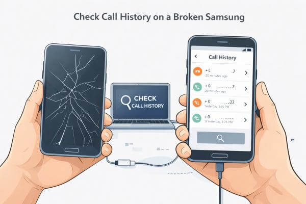 Arızalı bir Samsung telefonda arama geçmişini kontrol etme