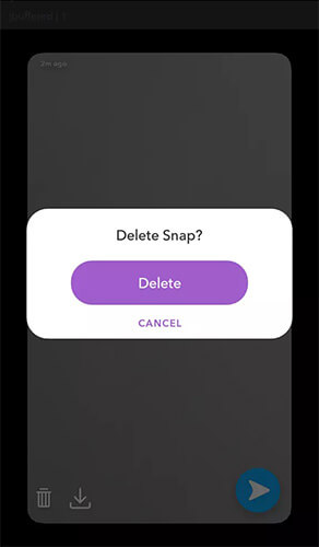 스냅챗 스토리를 삭제하는 방법