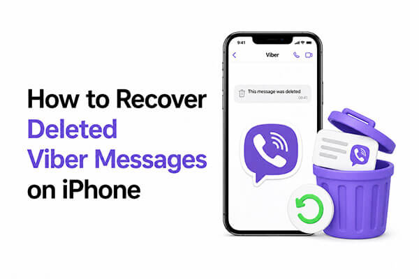 come recuperare i messaggi Viber cancellati su iPhone