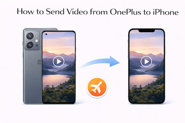 come inviare video da OnePlus a iPhone