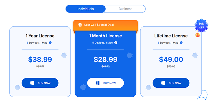 mobitrix perfix individuals price on mac