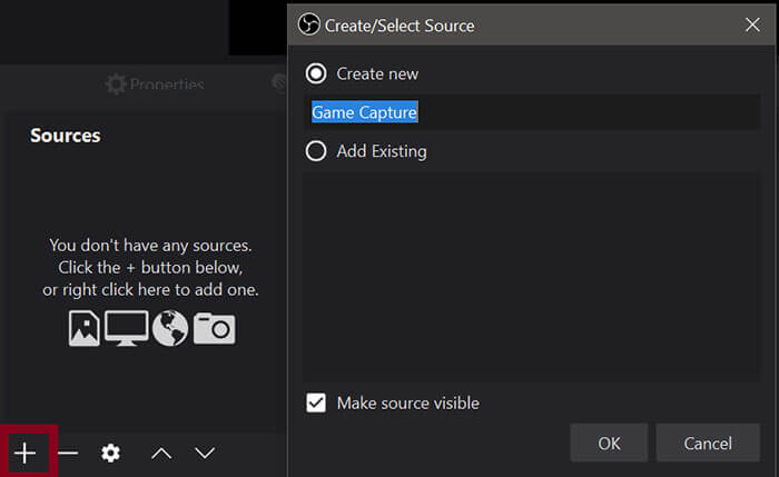 come usare OBS per registrare Roblox