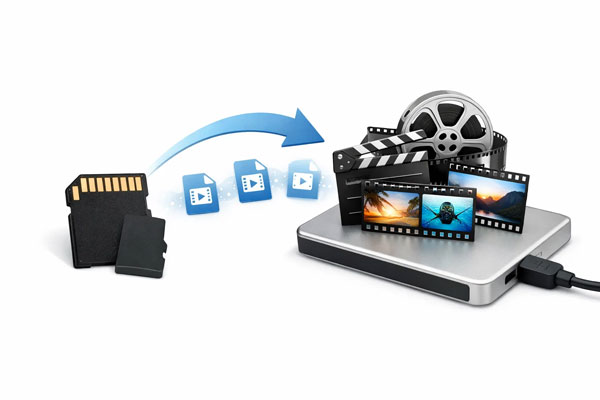 memulihkan video dari kartu microSD yang telah diformat