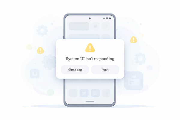 L'interfaccia utente di sistema non risponde su Android