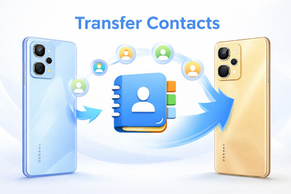 Transférer les contacts d'un realme à un realme
