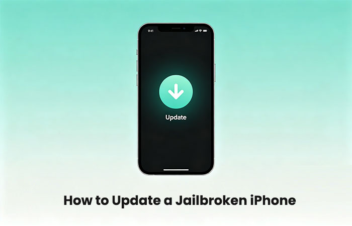 how to update a jailbroken iphone