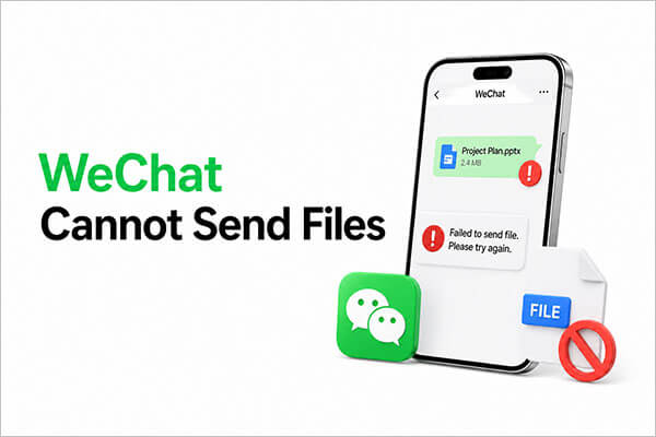 WeChat dosya gönderemiyor.