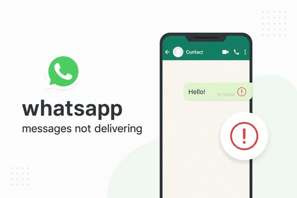 Сообщения WhatsApp не доставляются