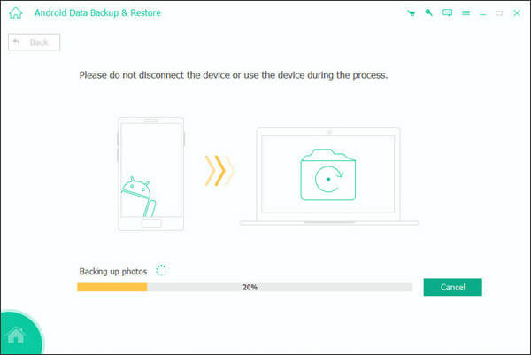 Utilisez Apeaksoft pour restaurer une sauvegarde de données Android.