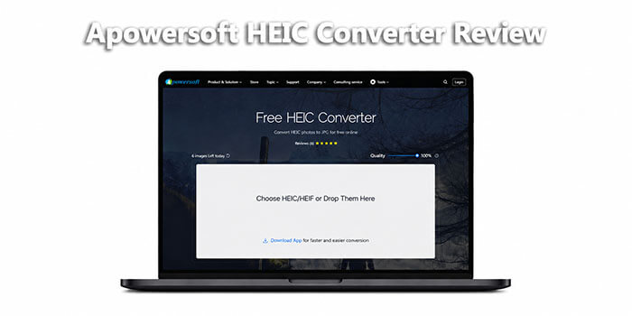 Avis sur le convertisseur HEIC d'Apowersoft