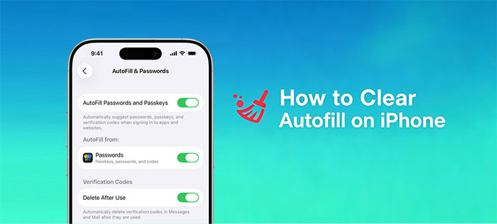 Como limpar o preenchimento automático no iPhone