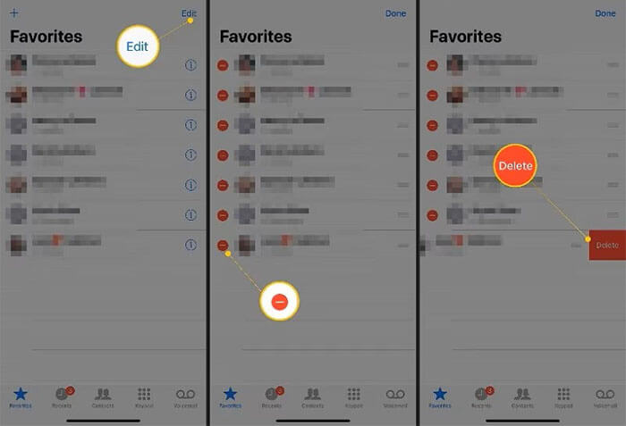 Ubah status kontak untuk memperbaiki masalah jangan ganggu di iPhone Apple.