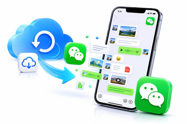 Como recuperar mensagens do WeChat do iCloud