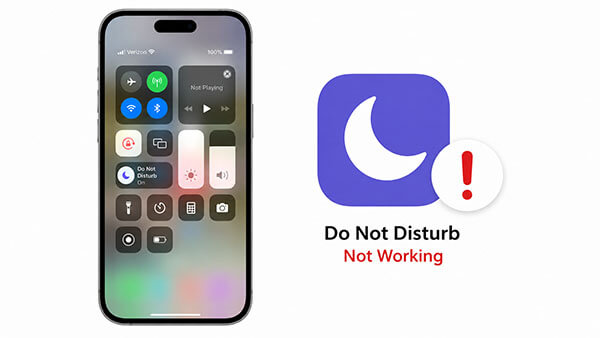 Fitur jangan ganggu di iPhone tidak berfungsi.
