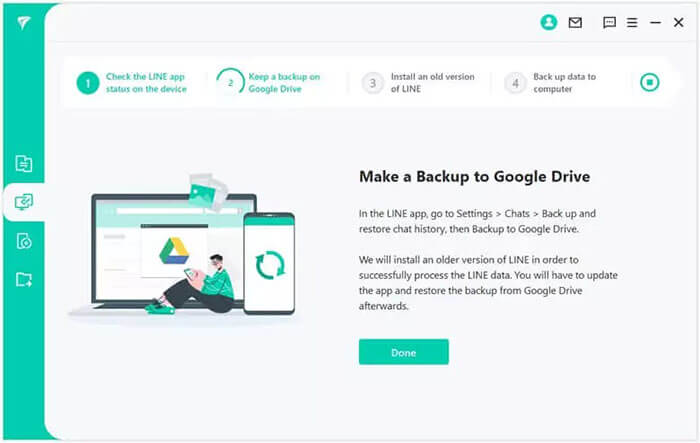 Создайте резервную копию на Google Диск.