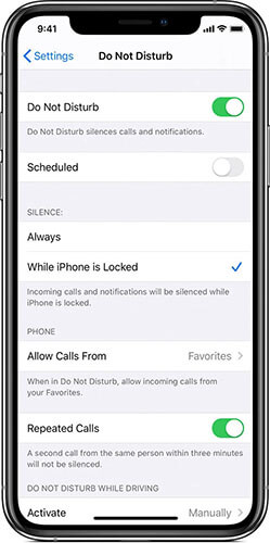 Periksa pengaturan Jangan Ganggu untuk memperbaiki masalah Jangan Ganggu di iPhone 17 yang tidak berfungsi.