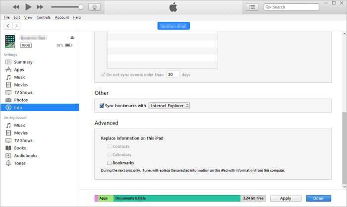 Comment exporter les signets Safari de l'iPhone vers un PC via iTunes ?