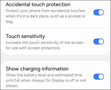 how to fix ghost touch on android phone - adjust touch sensitivity