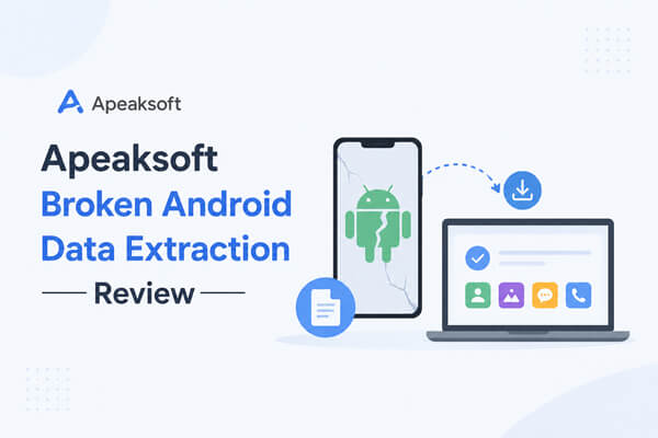 Reseña de Apeaksoft sobre la extracción de datos de Android defectuosa