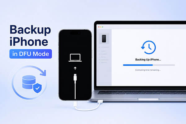 Copia de seguridad del iPhone en modo DFU